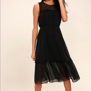 Lulu’s polka dot dress